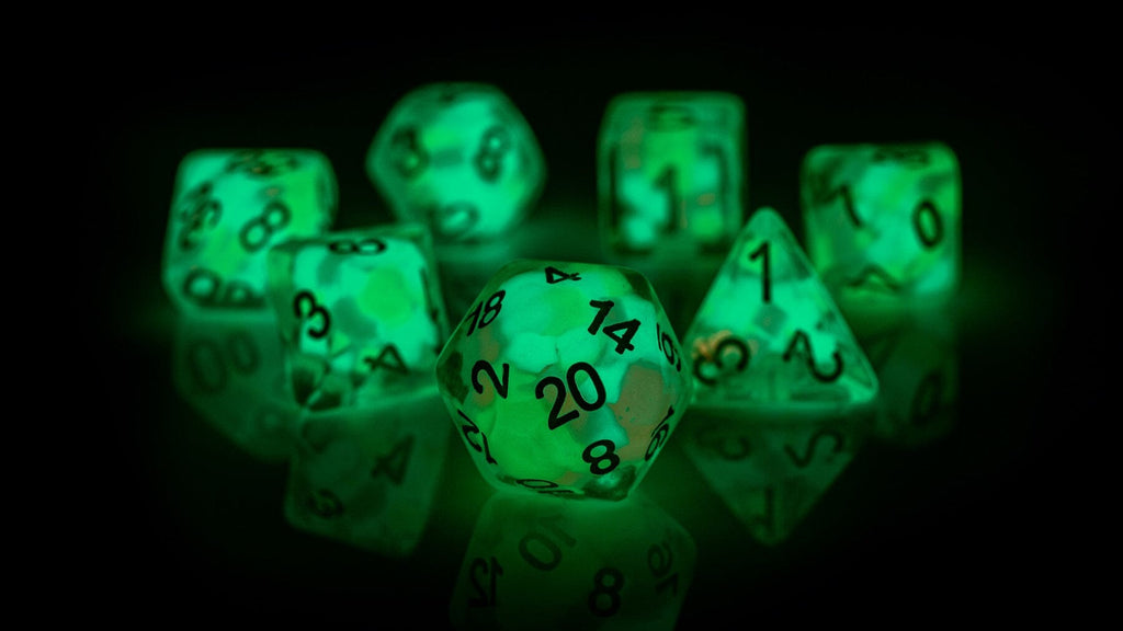 Sirius Dice Set - Lucky Charms Glowworm Dice Set Dice Sirius Dice
