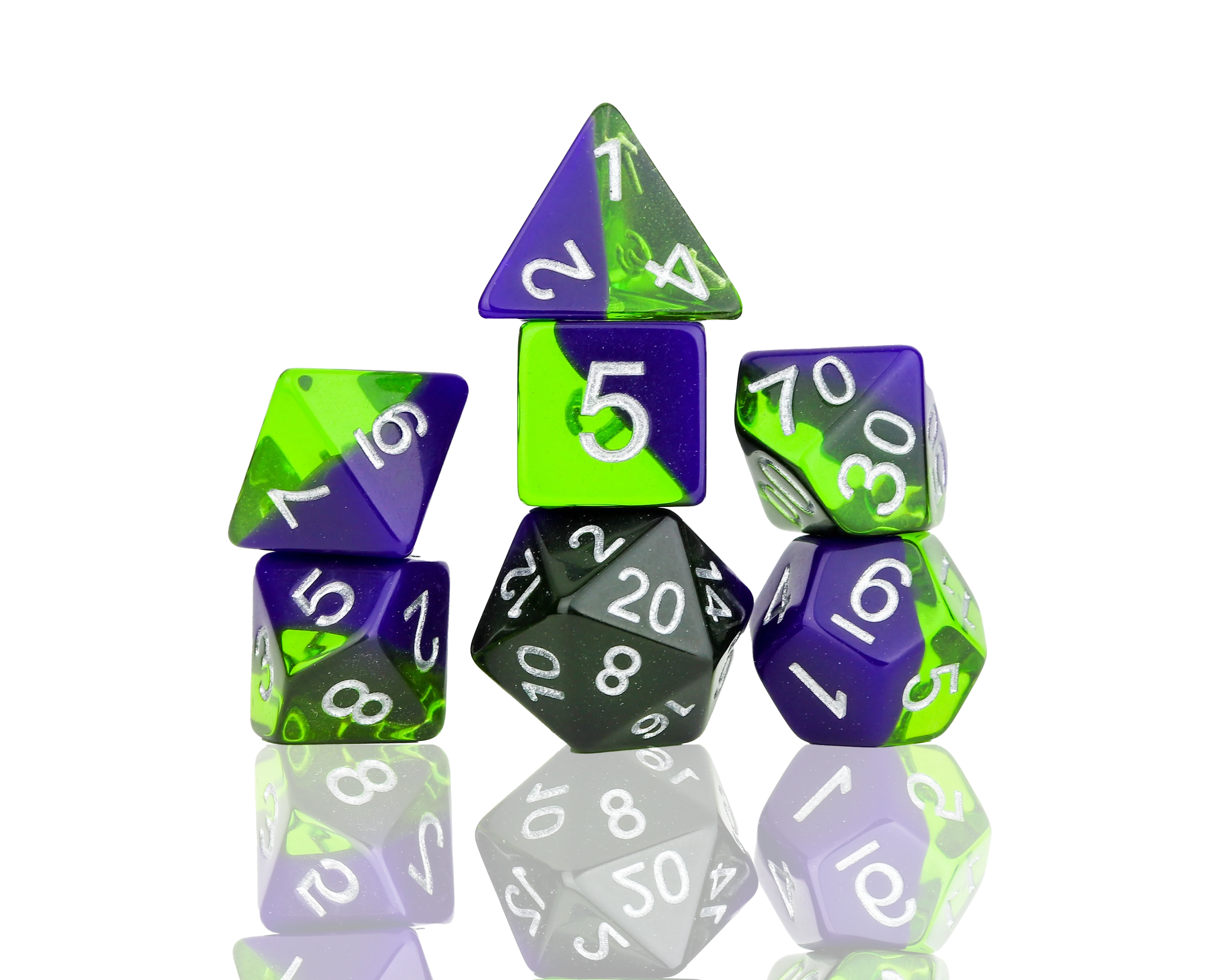 Sirius Dice Set - Sea Glass Dice Set Dice Sirius Dice