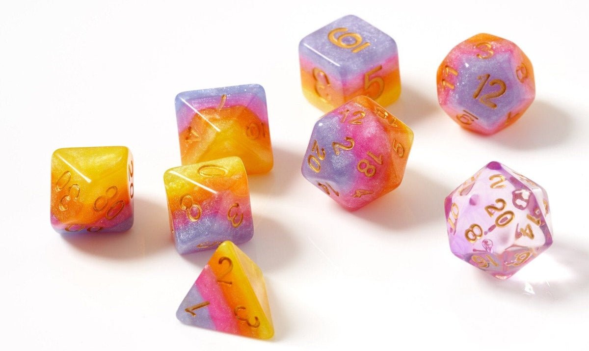 Sirius Dice Set - Tahitian Sunset Dice Set Dice Sirius Dice