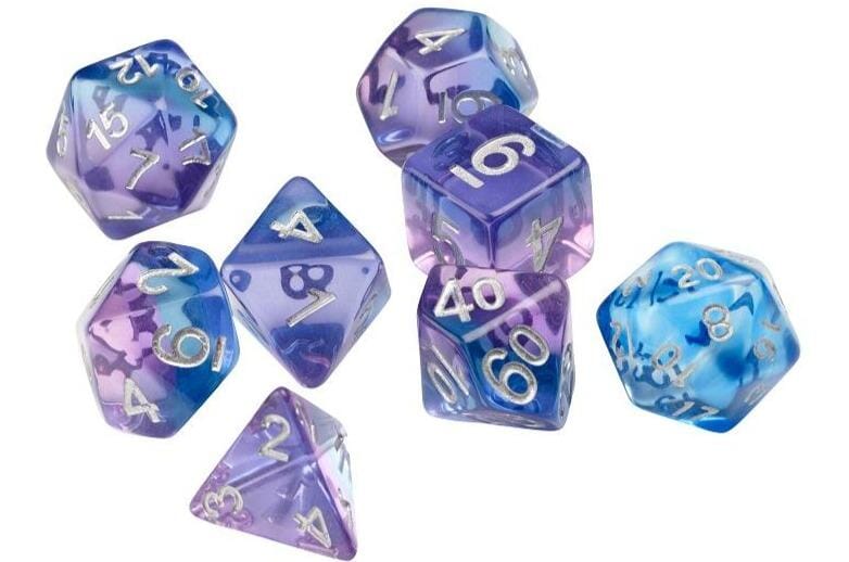 Sirius Dice Set - Violet Betta Dice Set Dice Sirius Dice