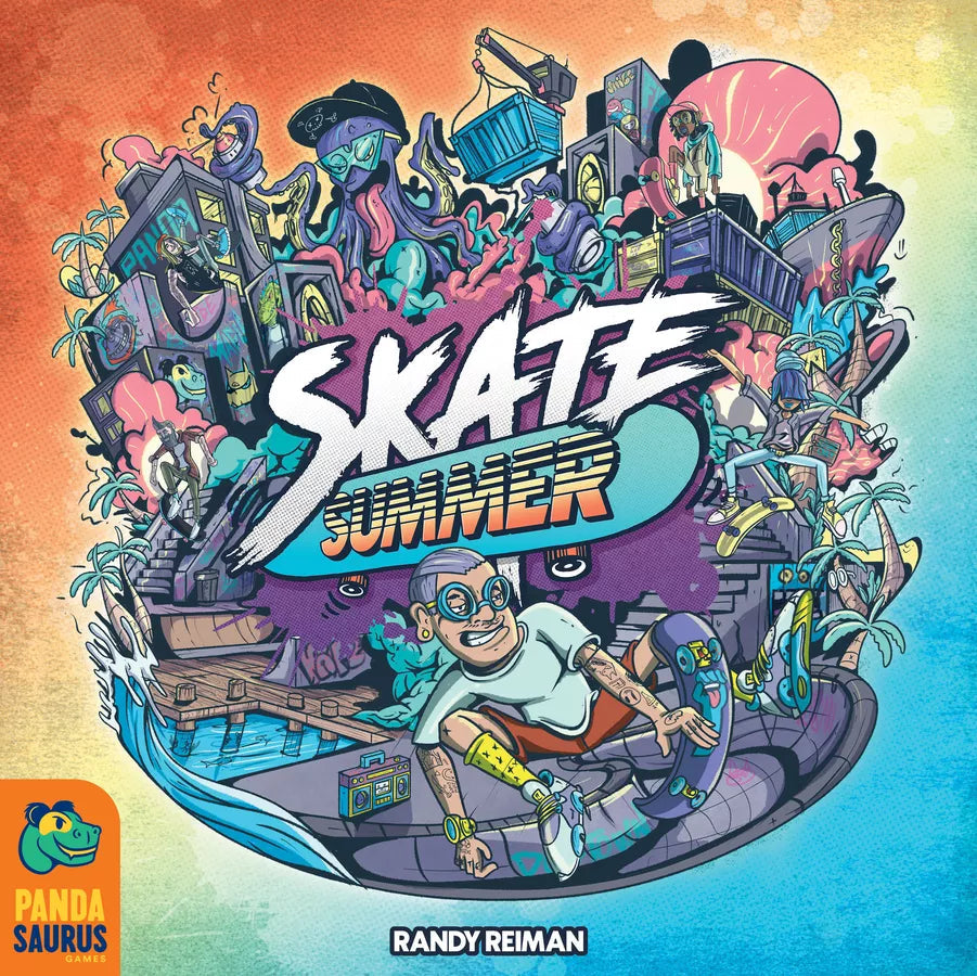 Skate Summer Board Games PANDASAURUS GAMES