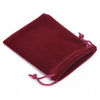 Small Drawstring Pouch Dice Battlefield Bangkok Red