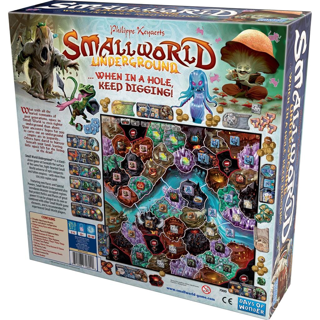 Small World: Underground Board Games Days of Wonder