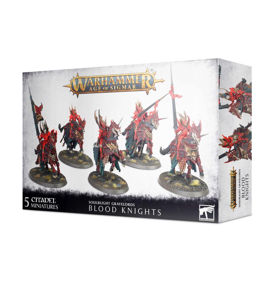 Soulblight Gravelords: Bloodknights Miniatures Games Workshop