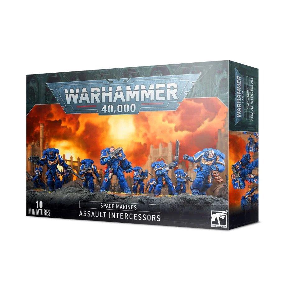 Space Marines: Assault Intercessors Miniatures Games Workshop