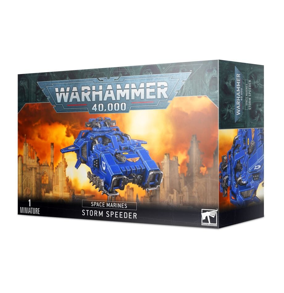 Space Marines Land Speeder Storm Miniatures Games Workshop