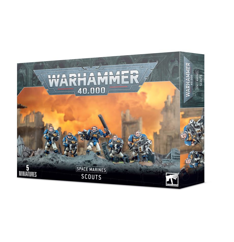 Space Marines Scouts Miniatures Games Workshop