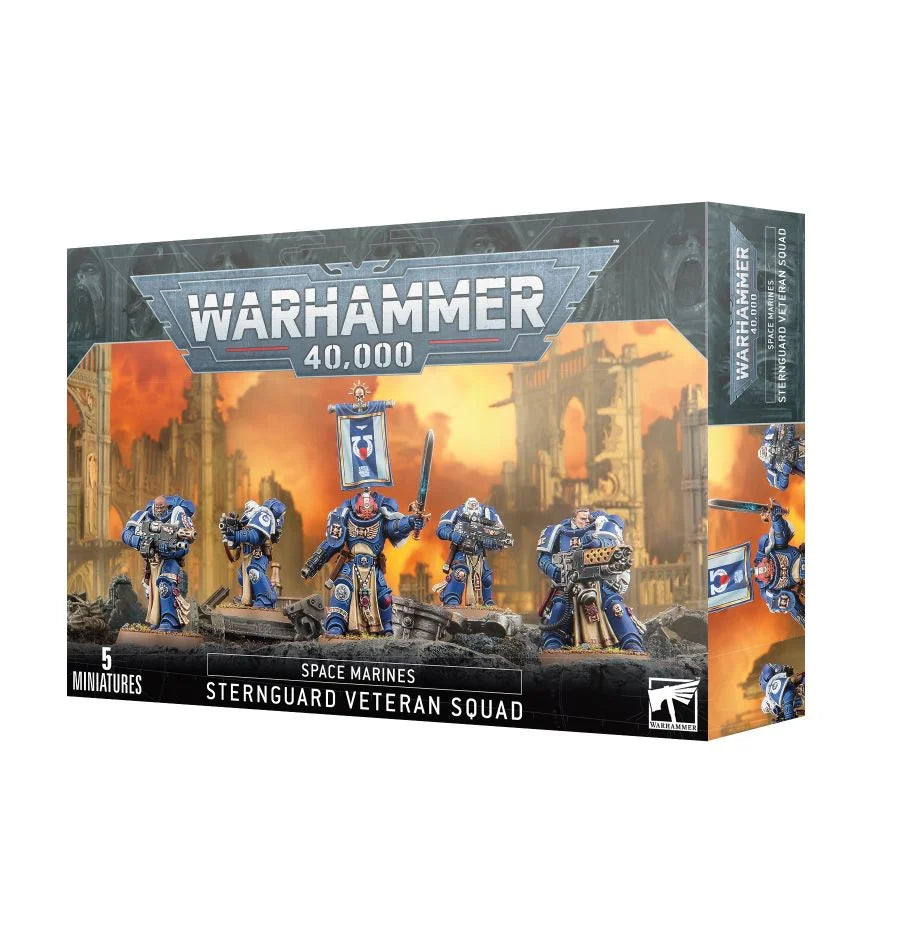 Space Marines Sternguard Veteran Squad Miniatures Games Workshop