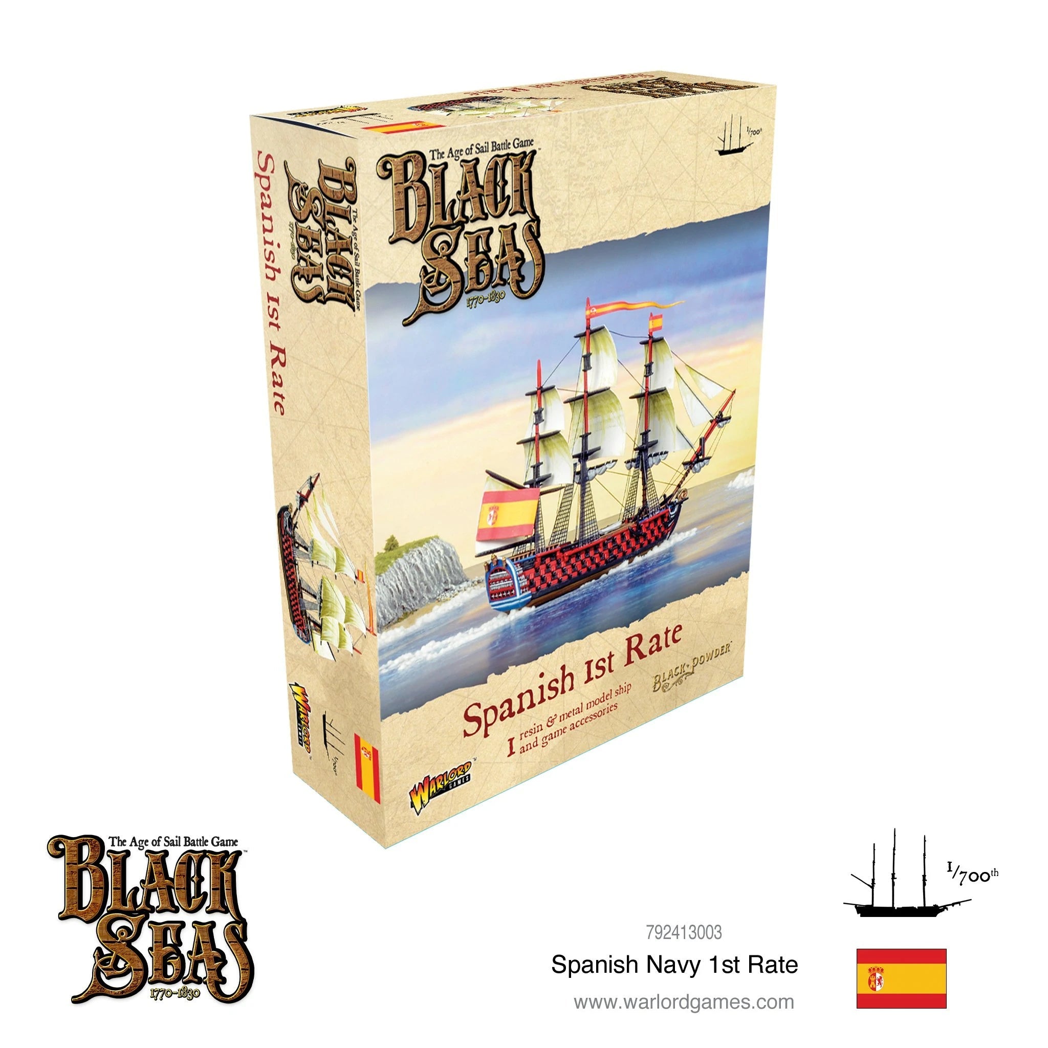Spanish Navy 1st Rate Miniatures Warlord Games