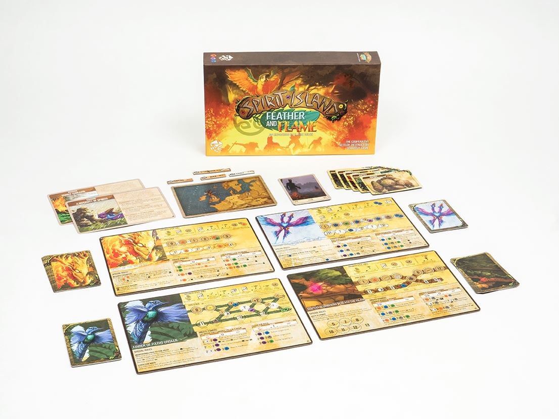 Spirit Island: Feather and Flame Expansion Board Games GREATER THAN GAMES 