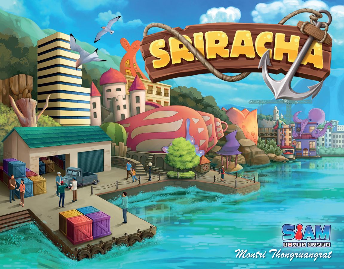 Sriracha Board Games SIAM boardgame 
