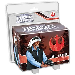 Star Wars Imperial Assault: Rebel Troopers Ally Pack Board Games FFG