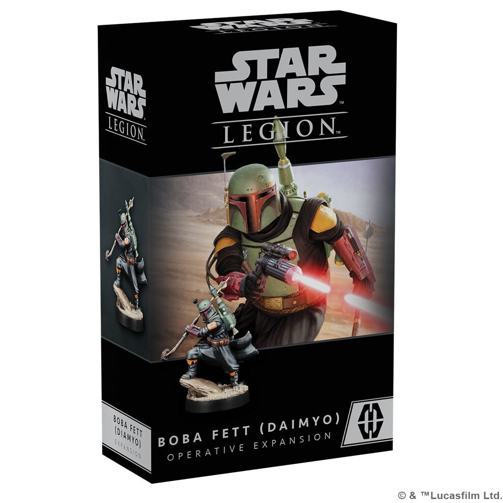 Star Wars Legion: Boba Fett Daimyo Operative Expansion Miniatures Atomic Mass