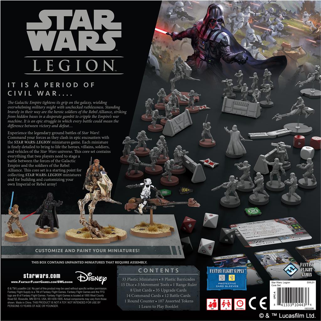 Star Wars: Legion - Core Set Miniatures FFG