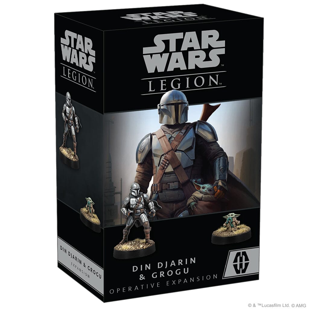 Star Wars Legion: Din Djarin & Grogu Operative Expansion Miniatures Atomic Mass