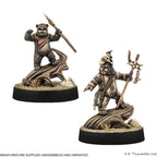 Star Wars: Legion - Logray & Wicket Commander Expansion Miniatures Atomic Mass