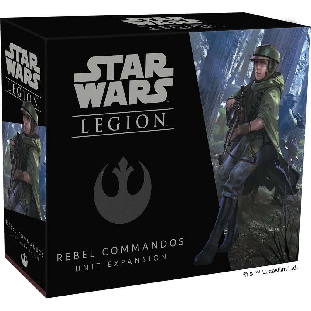 Star Wars: Legion - Rebel Commandos Unit Expansion Miniatures Atomic Mass