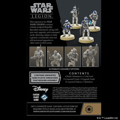 Star Wars Legion: Republic Specialists Personnel Expansion Miniatures FFG 
