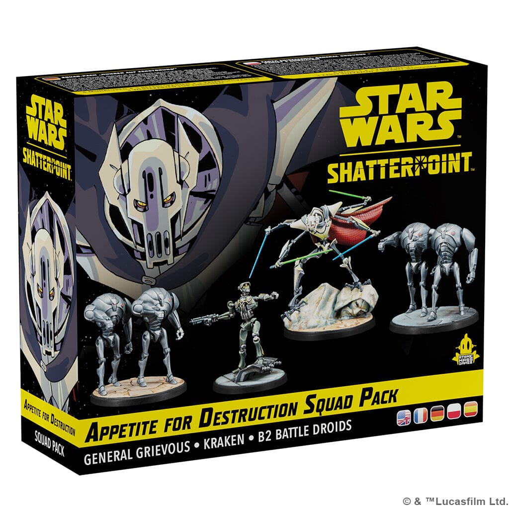 Star Wars: Shatterpoint - Appetite for Destruction Squad Pack Miniatures Atomic Mass