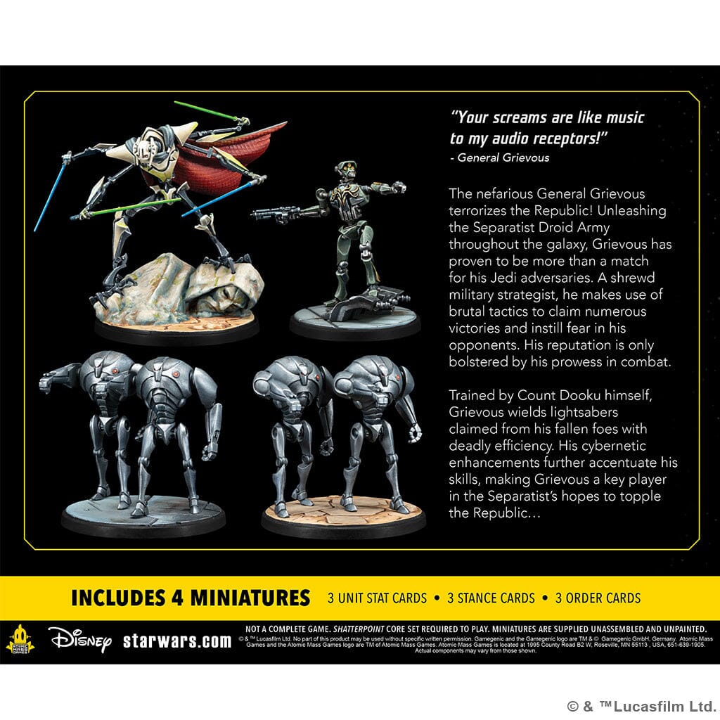 Star Wars: Shatterpoint - Appetite for Destruction Squad Pack Miniatures Atomic Mass
