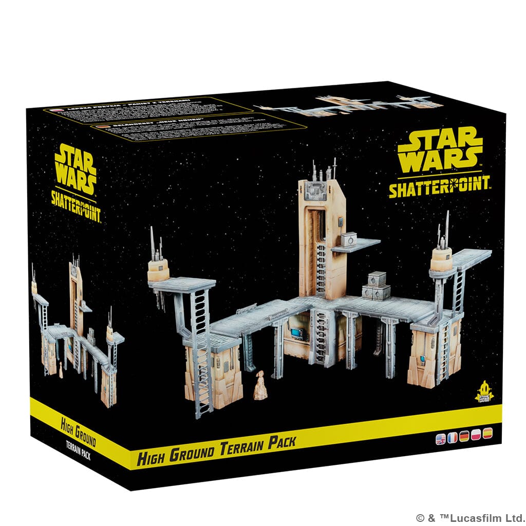 Star Wars: Shatterpoint High Ground Terrain Pack Miniatures Atomic Mass