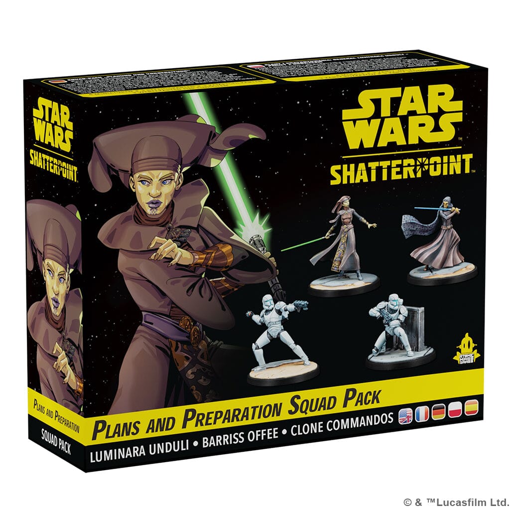 Star Wars: Shatterpoint - Plans and Preparation Squad Pack Miniatures Atomic Mass