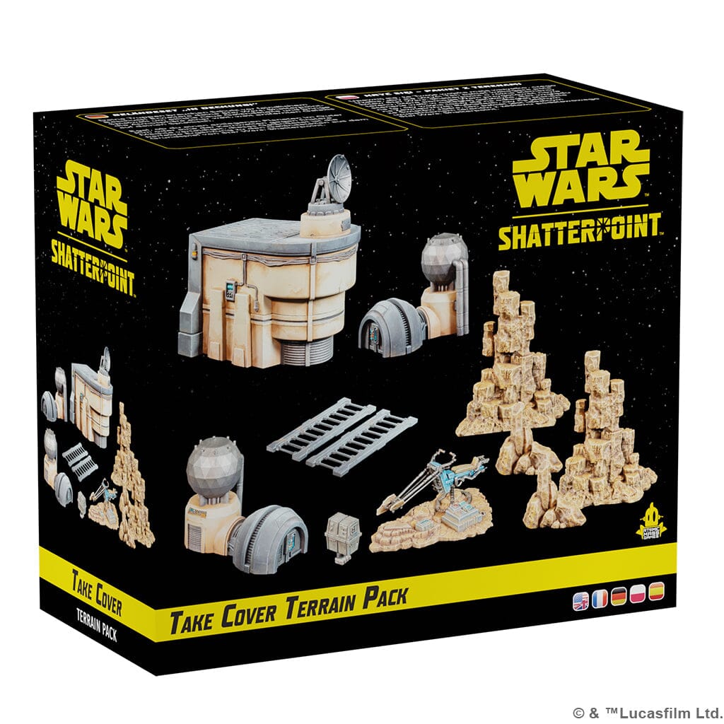 Star Wars: Shatterpoint Take Cover Terrain Pack Miniatures Atomic Mass
