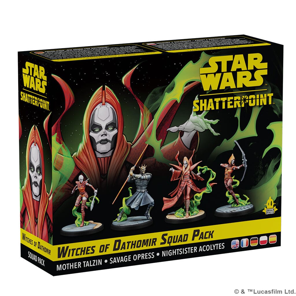 Star Wars: Shatterpoint - Witches of Dathomir: Mother Talzin Squad Pack Miniatures Atomic Mass