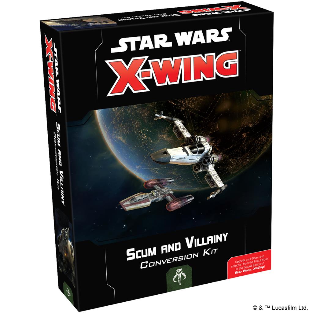 Star Wars X-Wing 2e Scum and Villainy Conversion Kit Miniatures FFG 