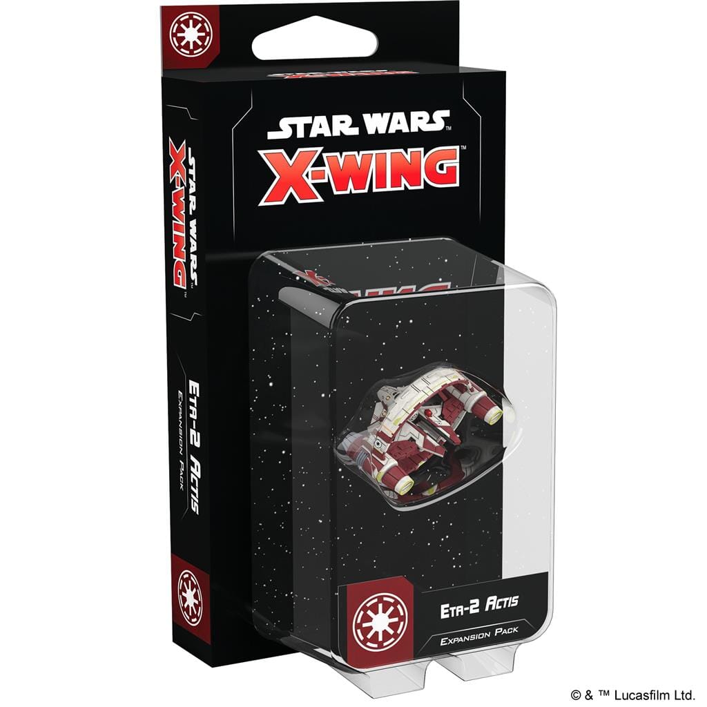 Star Wars X-Wing 2nd Edition: Eta-2 Actis Expansion Pack Miniatures Atomic Mass