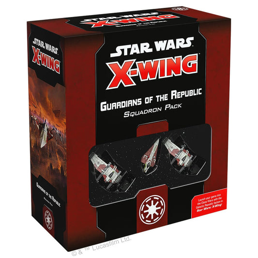 Star Wars X-Wing: 2nd Edition - Guardians of the Republic Squadron Pack Miniatures FFG 