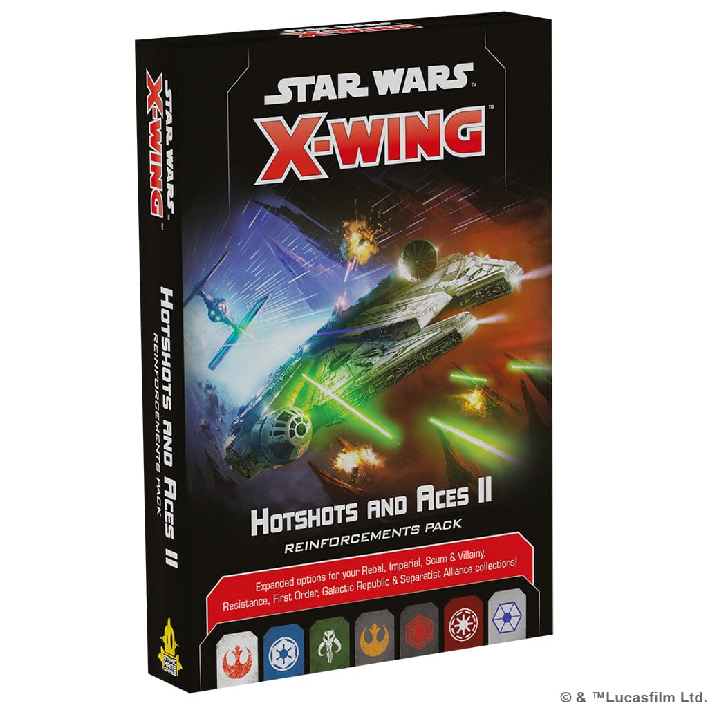 Star Wars X-Wing: 2nd Edition - Hotshots and Aces 2 Reinforcements Pack Supplies FFG