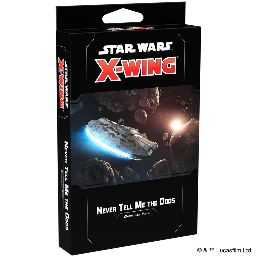 Star Wars X-Wing: 2nd Edition - Never Tell Me the Odds Obstacles Pack Supplies FFG 