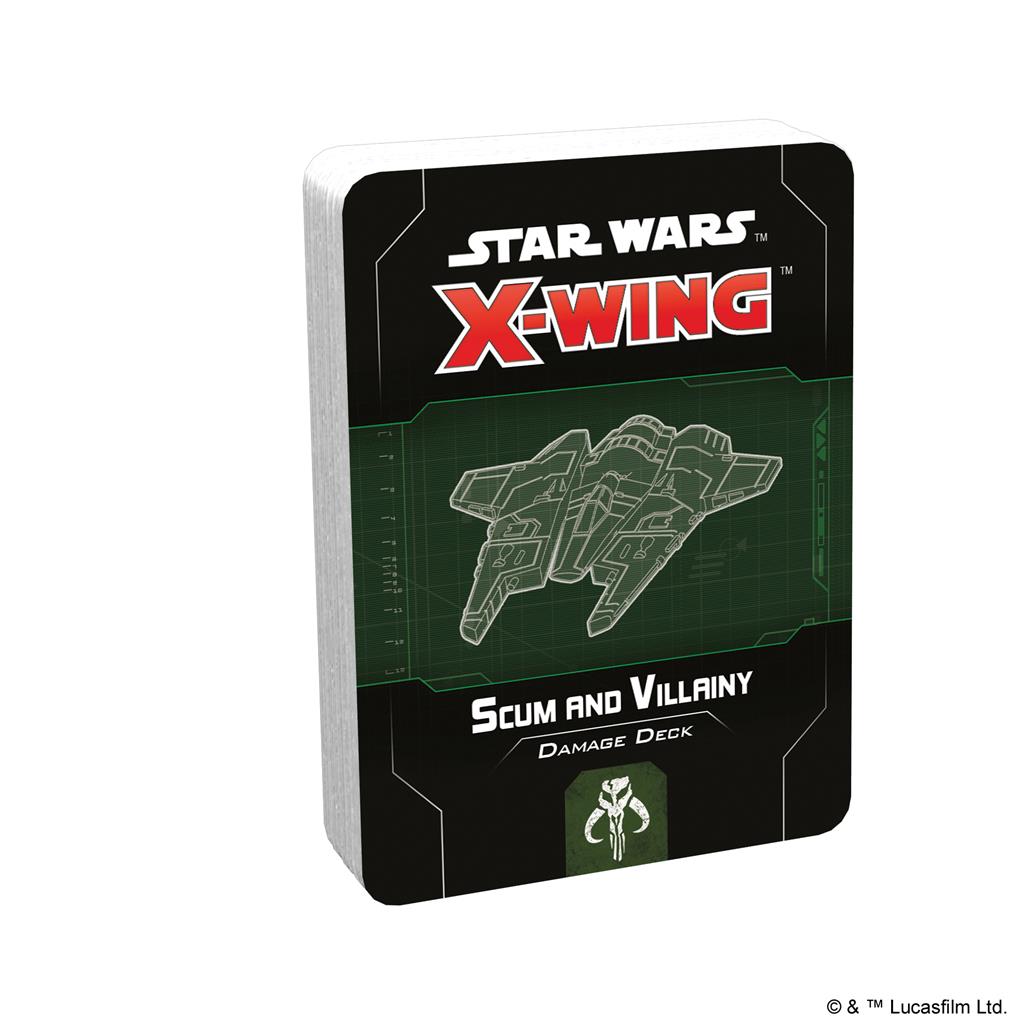 Star Wars X-Wing: 2nd Edition - Scum and Villainy Damage Deck Supplies FFG