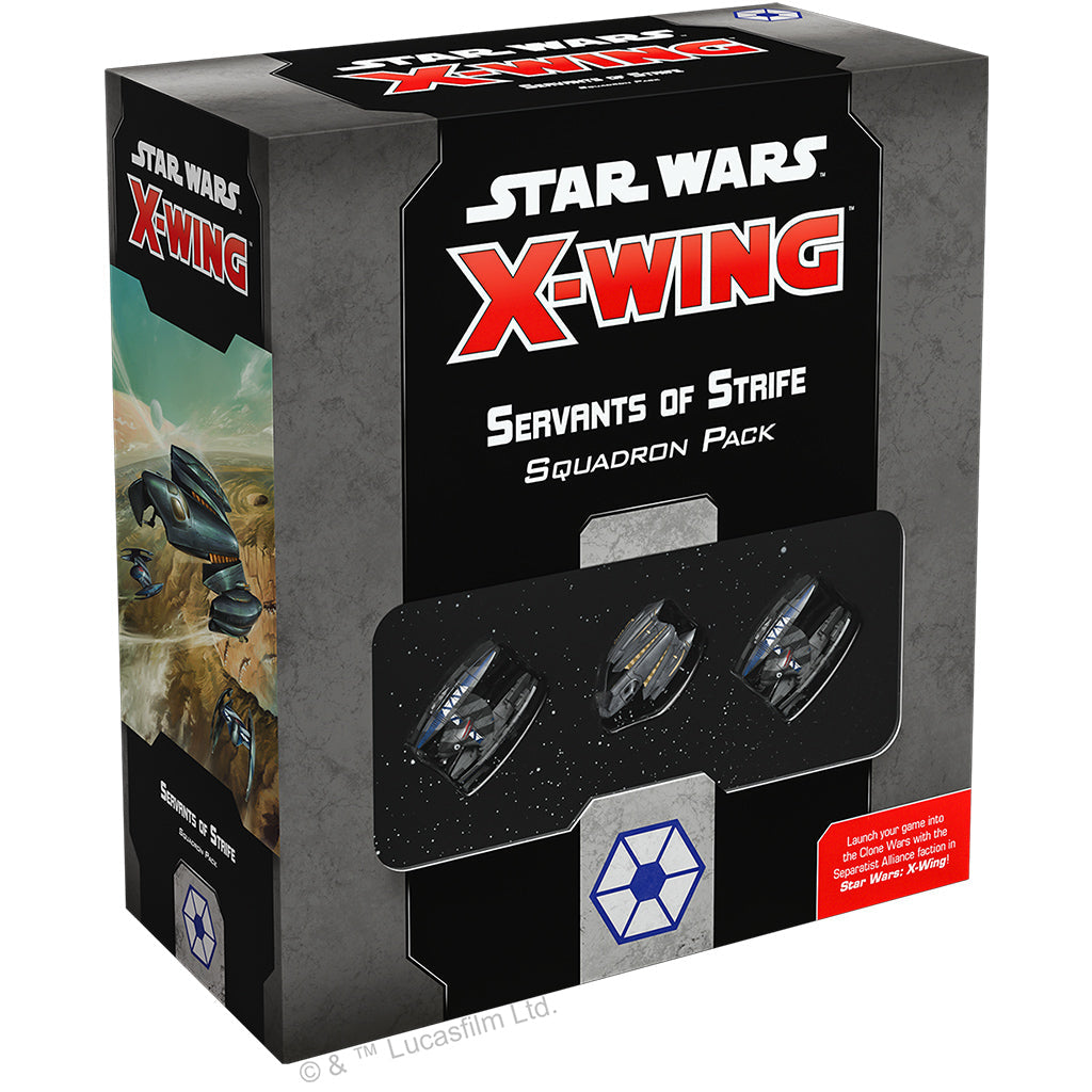 Star Wars X-Wing: 2nd Edition - Servants of Strife Squadron Pack Miniatures FFG
