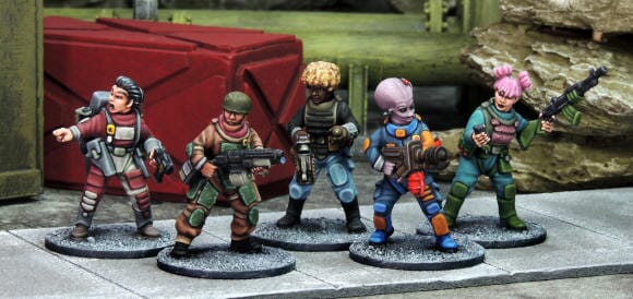 Stargrave Mercenaries II Miniatures Osprey Games