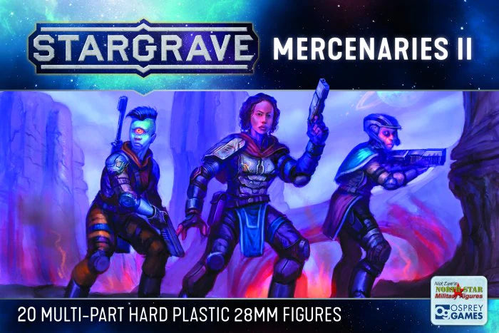 Stargrave Mercenaries II Miniatures Osprey Games 