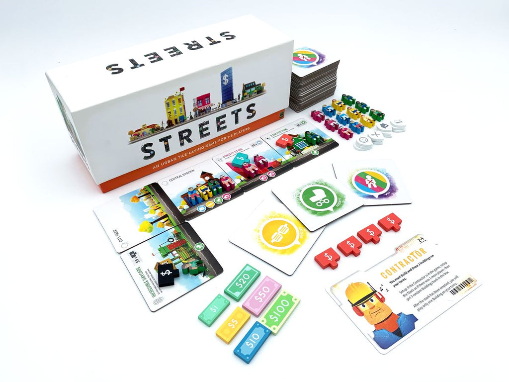 Streets KS Edition Board Games Sinister Fish Games Deluxe