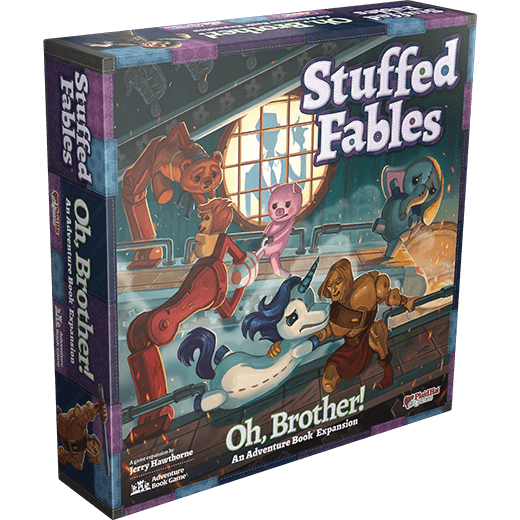 Stuffed Fables: Oh, Brother! Board Game Plaid Hat 