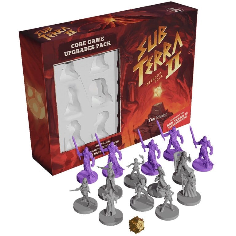 Sub Terra II: Inferno's Edge – Core Upgrade Pack Board Games Second Gate Games