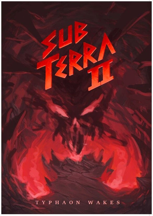 Sub Terra II: Inferno's Edge – Typhaon Wakes Board Games Second Gate Games 
