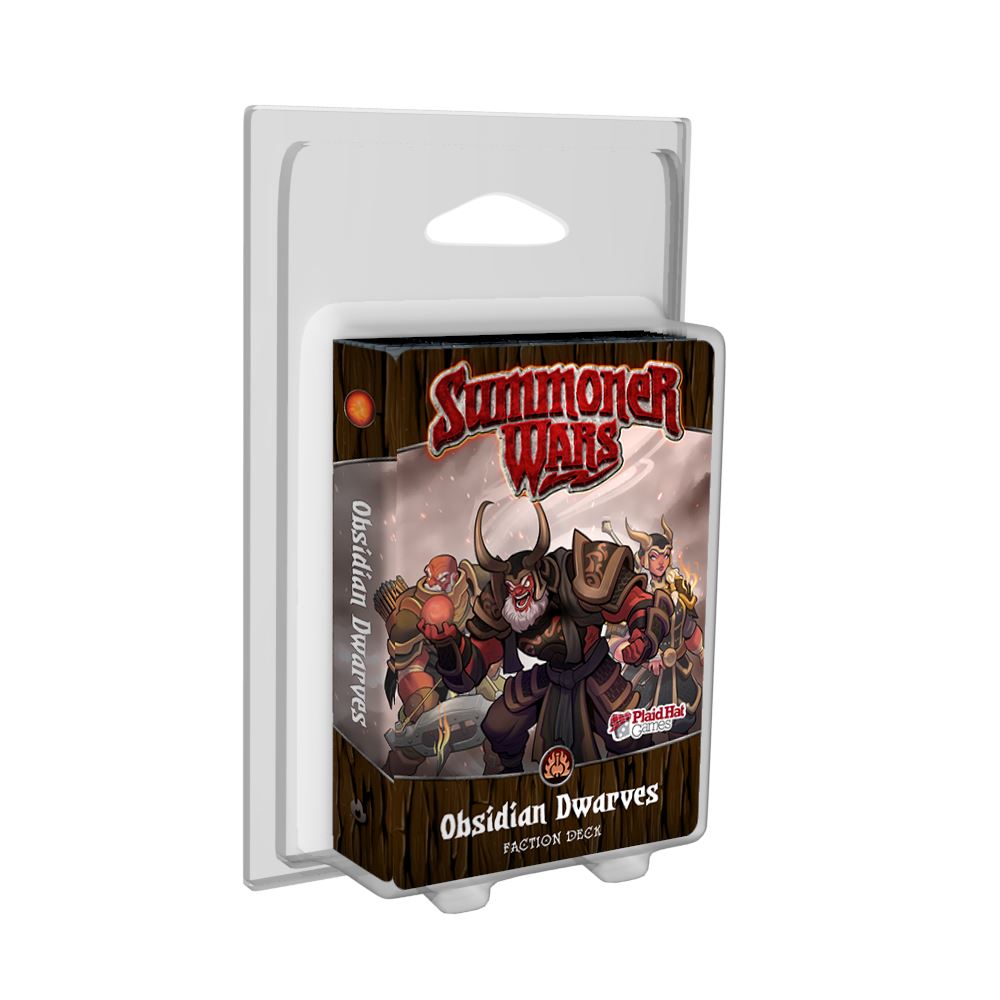 Summoner Wars 2nd Edition The Obsidian Dwarves Card Games Plaid Hat