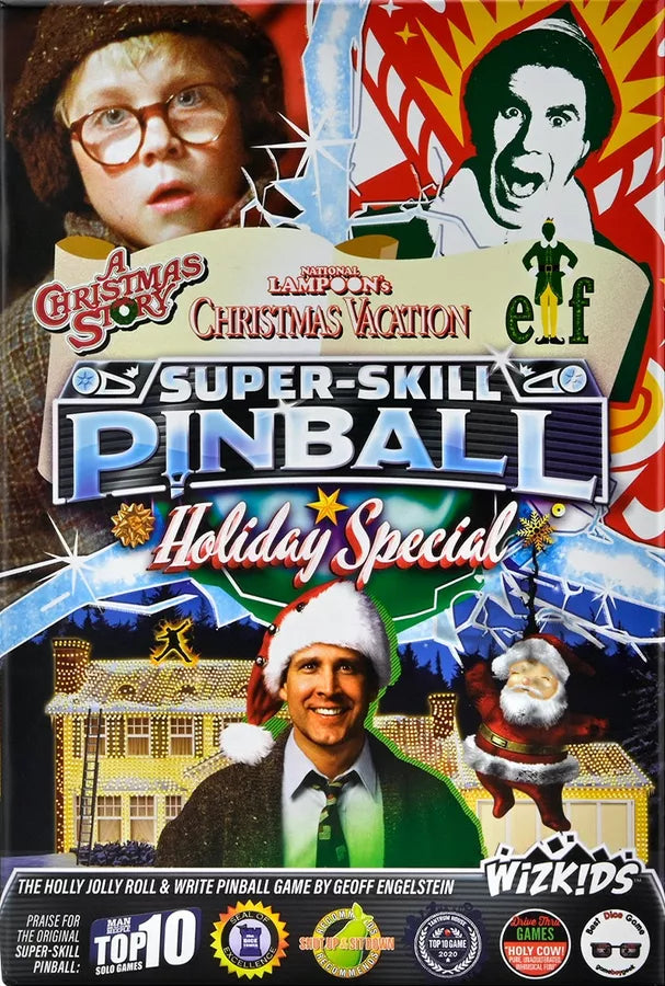Super-Skill Pinball: Holiday Special Board Games Wizkids