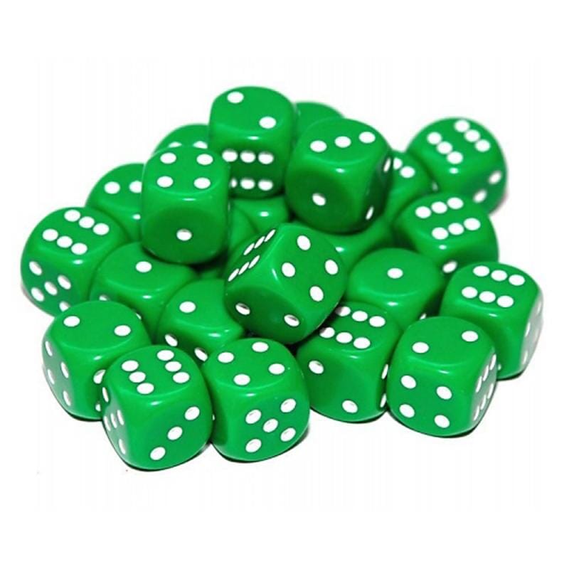 Tabletop Scenics Dice Dice TT Combat Green