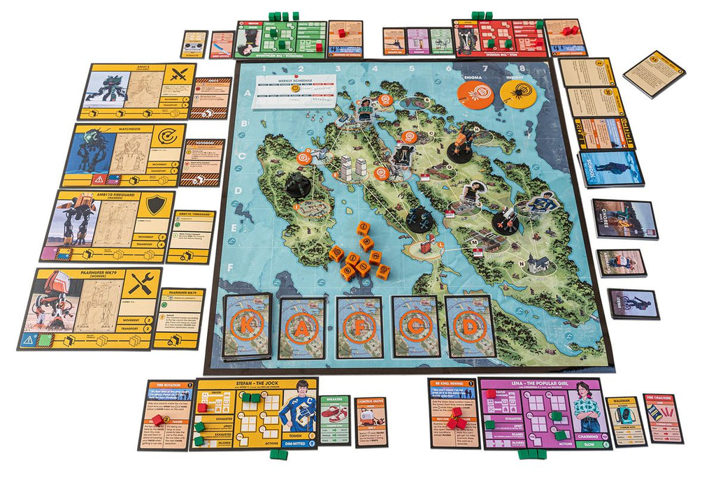 Tales From the Loop: The Board Game Board Games Free League Publishing