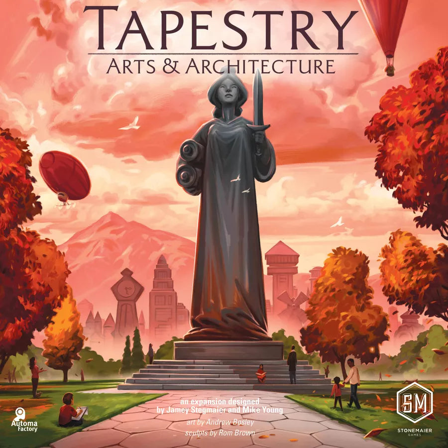 Tapestry: Arts & Architecture Board Games Stonemaier 