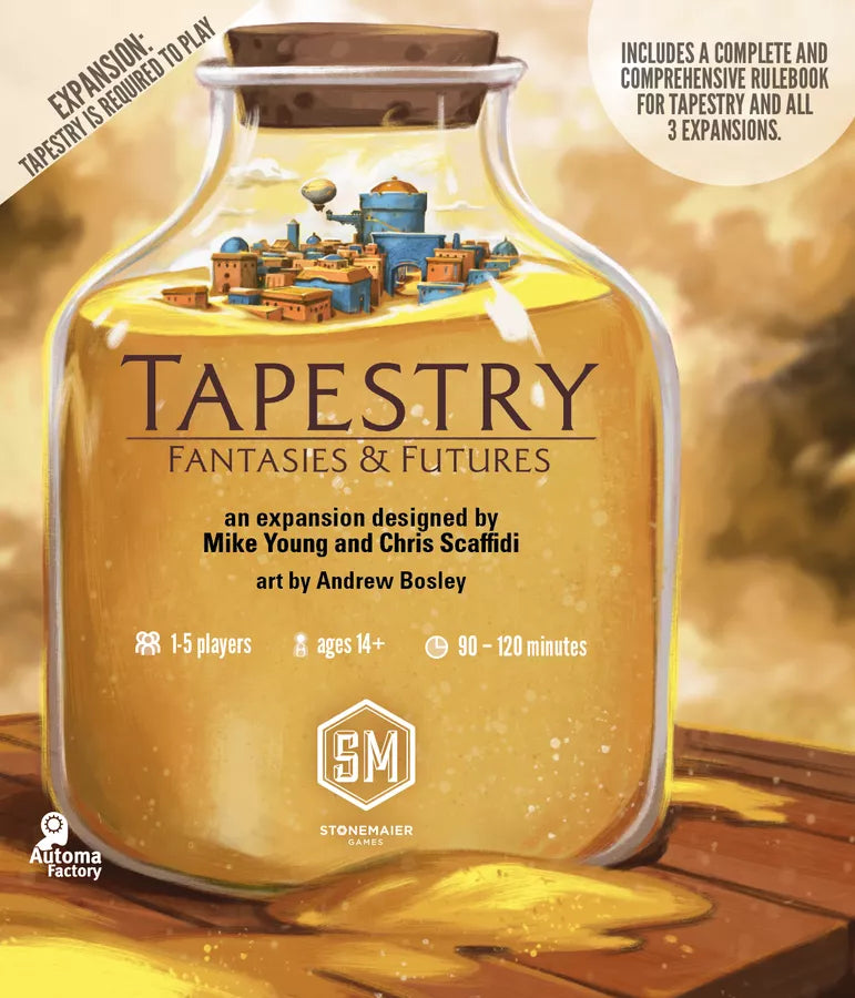 Tapestry: Fantasies & Futures Board Games Stonemaier
