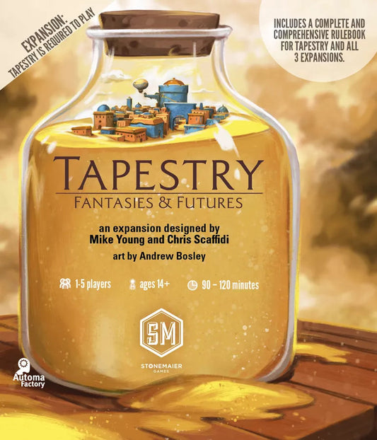 Tapestry: Fantasies & Futures Board Games Stonemaier 