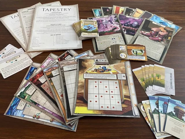 Tapestry: Fantasies & Futures Board Games Stonemaier