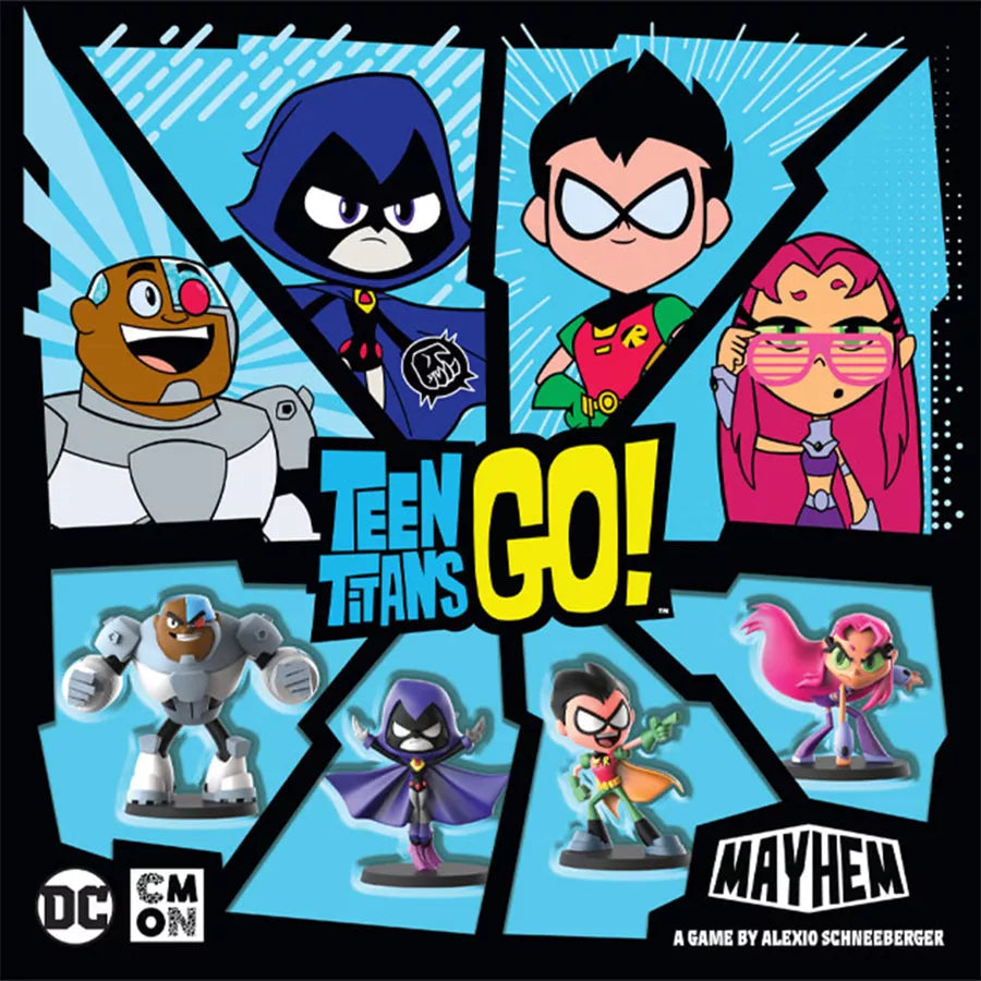 Teen Titans GO! Mayhem Board Games CMON